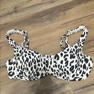 Leopard Print Bra